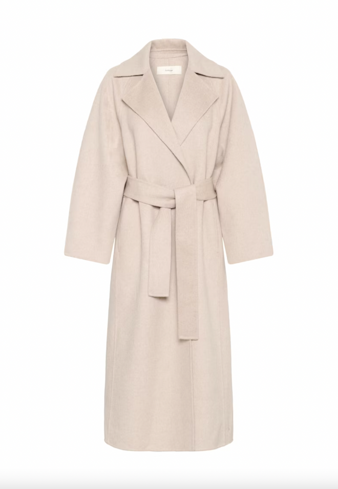 Yilla Long Coat French Nougat