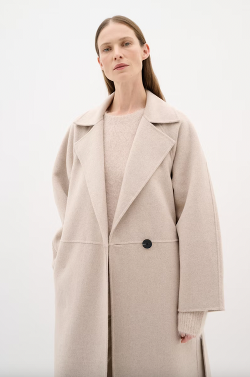 Yilla Long Coat French Nougat