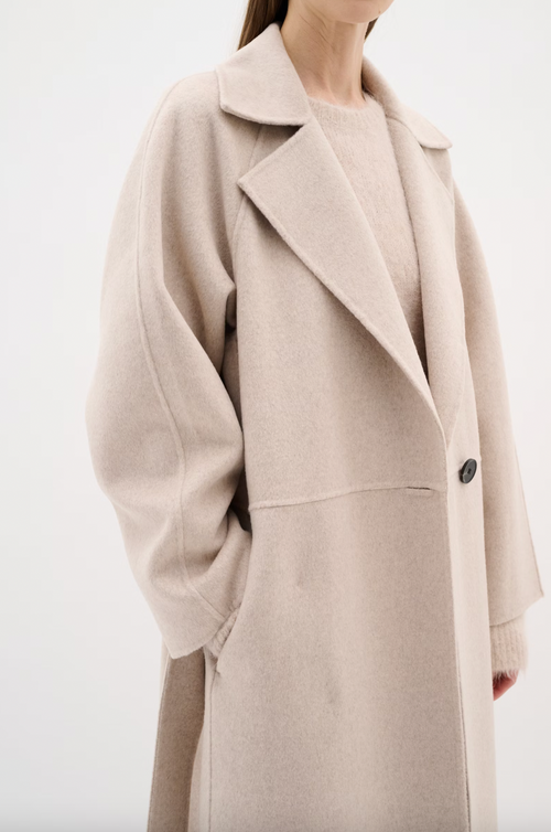 Yilla Long Coat French Nougat