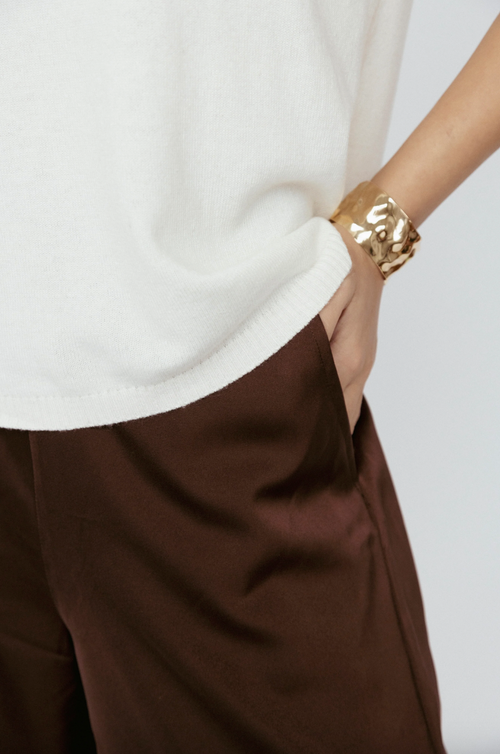 Satin Wide Leg Pant