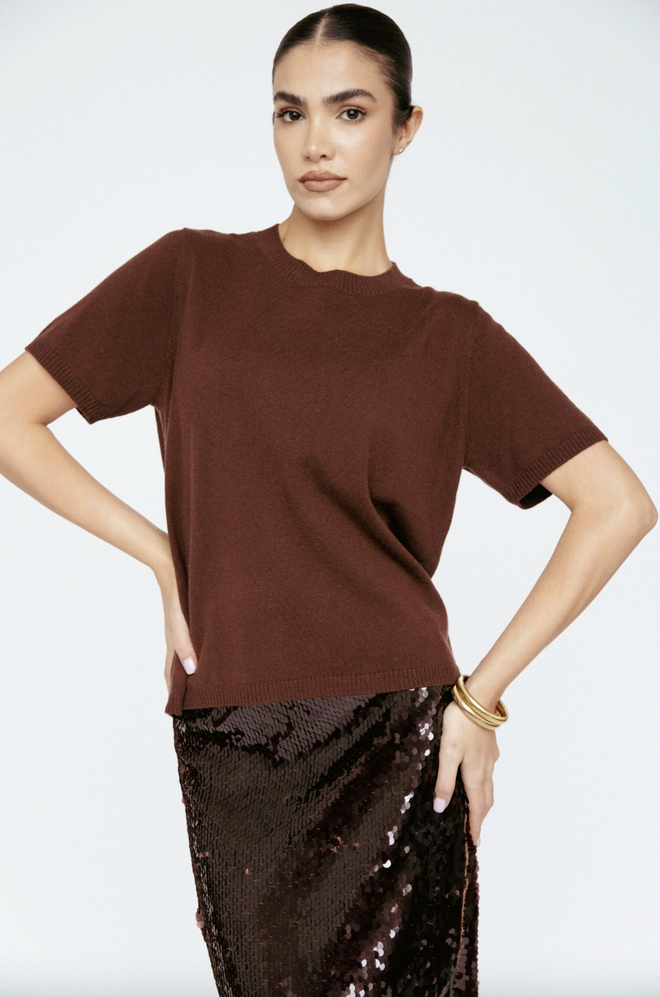 Cashmere Blend Tee