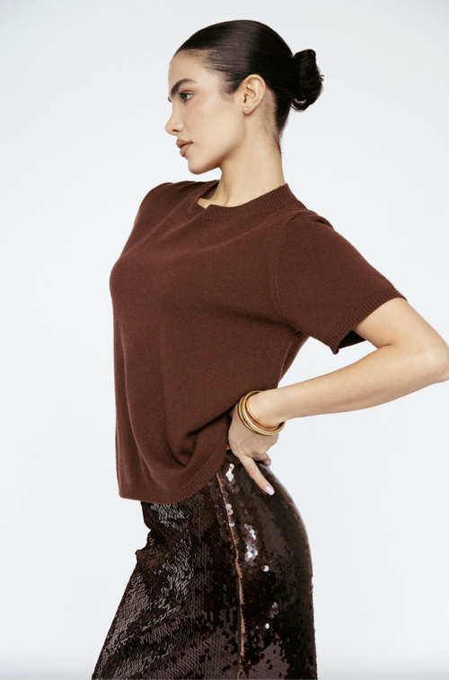 Cashmere Blend Tee