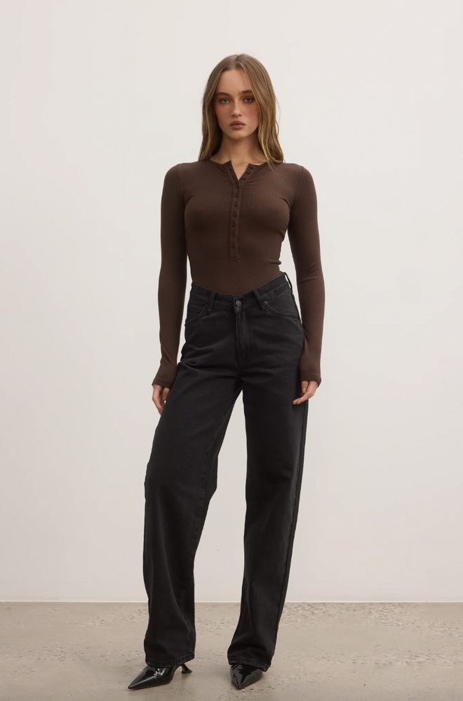 Lara Bodysuit - Espresso