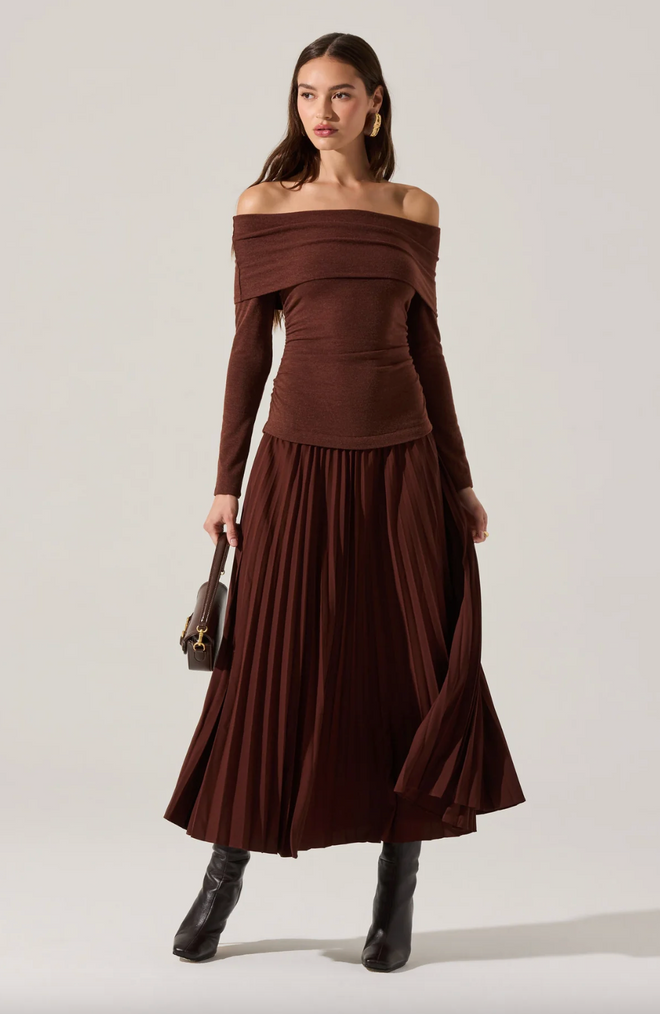 Tanaia Mixed Media Dress