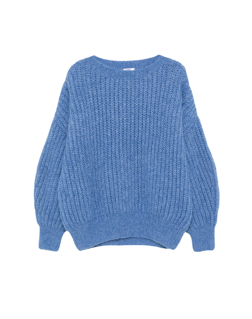 Chunky Alpaca Brioche Pullover