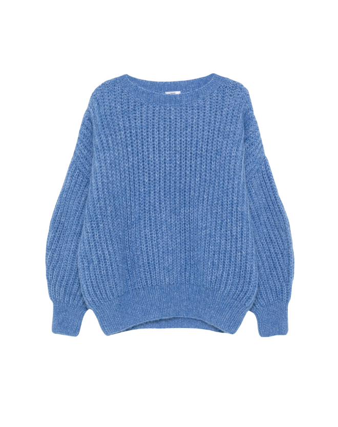 Chunky Alpaca Brioche Pullover