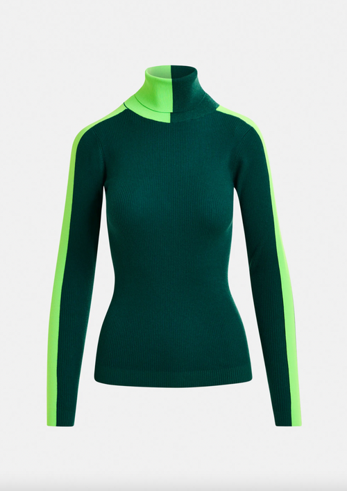 Iffort Bicolour Turtleneck Sweater