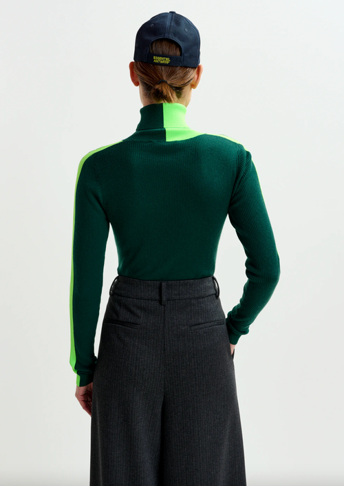 Iffort Bicolour Turtleneck Sweater