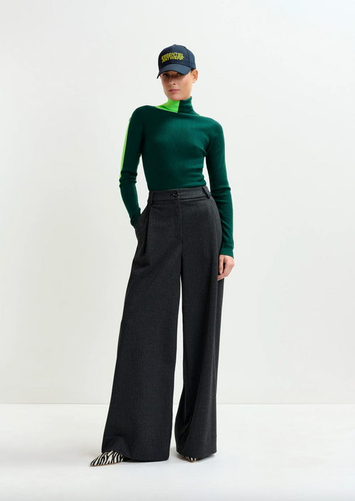 Iffort Bicolour Turtleneck Sweater