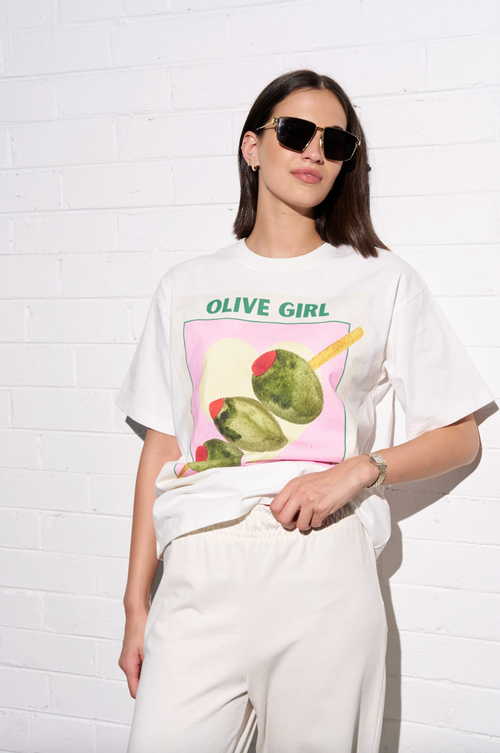 Olive Girl Tee