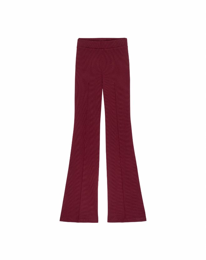 The Rib Kick Flare Oxblood