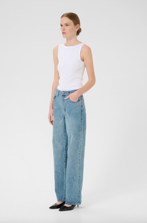 Drew Tank Top - Bright White