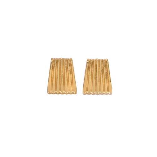 Ribbed Earrings
