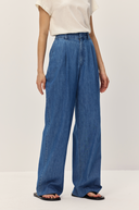 Chambray Pants