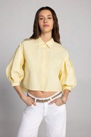 Simply Puff Sleeve Shirt - Timeless Honey