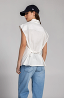 Simply Sleeveless Shirt