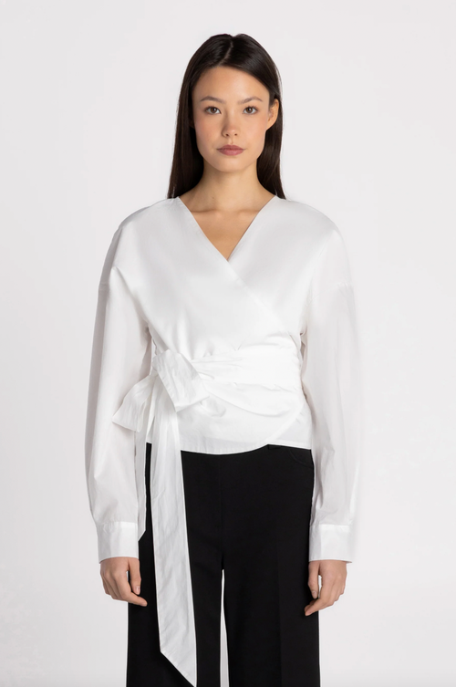 The Penelope Wrap Shirt