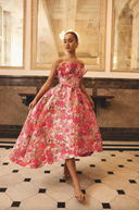 Floralie Strapless Gown