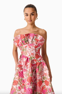 Floralie Strapless Gown