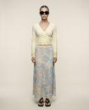 Butter Satin Bias Cut Skirt