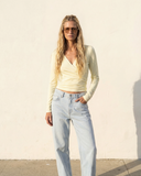 Bamboo Ballet Wrap Top