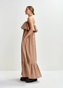 Joyce Belted Ruffle Dress