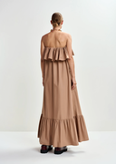 Joyce Belted Ruffle Dress