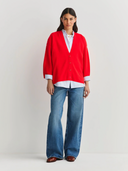 Damsville Cardigan Strawberry