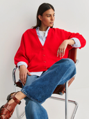 Damsville Cardigan Strawberry