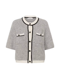 Alpha Contrast Cardigan