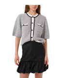 Alpha Contrast Cardigan