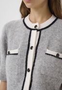 Alpha Contrast Cardigan