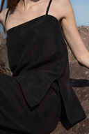 Cupro Slit Tank