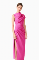 Chantal Asymmetrical Midi Dress
