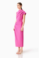 Chantal Asymmetrical Midi Dress