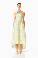 Penelope Asymmetrical Hi-Lo Gown