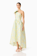 Penelope Asymmetrical Hi-Lo Gown