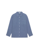 The Linen Relaxed Shirt Lapis
