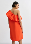 Juicer Asymmetric Ruffle Dress