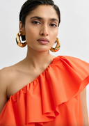 Juicer Asymmetric Ruffle Dress