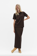 Aida Skirt Chocolate Brown