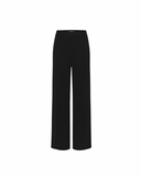 Briez Slit Pants Black