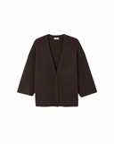 Damsville Cardigan Brown Melange