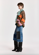 Kaudi Striped Knit Cardigan