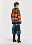 Kaudi Striped Knit Cardigan