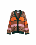 Kaudi Striped Knit Cardigan