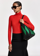 Kelmuse Ribbed Knit Turtleneck
