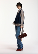 Kute Fabric Mix Shirt