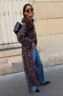 Chocolate Deer Long Cardigan