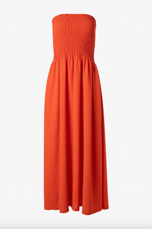 Ruched Top Maxi Dress